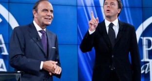 Renzi e Vespa avevano fatto una scommessa in diretta a Porta a Porta: ecco perchè a pagare pegno saranno entrambi