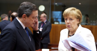 La BCE non ha varato nuovi stimoli ieri. E se fosse stato costretto a scendere a patti con il governo della cancelliera Merkel?