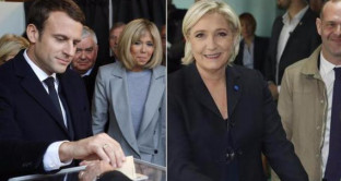 Macron in testa per primissimi risultati ballottaggio in Francia