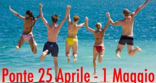 Super ponte tra 25 aprile e 1 primo maggio che permette 11 giorni di vacanza prendendo soltanto 5 giorni di ferie.
