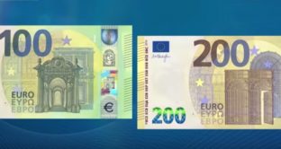 Il video che mostra la resistenza all'acqua e al ferro da stiro delle nuove banconote da 100 e 200 euro pubblicato dalla Bce. 