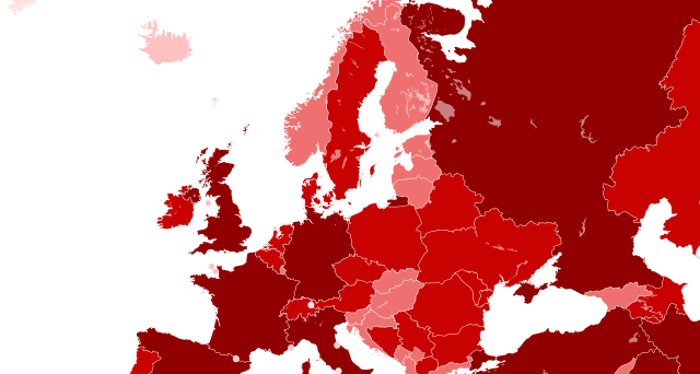 I nuovi casi di Covid-19 subiscono una brusca impennata in tutta Europa, sebbene questo non implichi il ritorno allo stato di quarantena. Ecco i dati. 