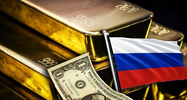Più oro e meno dollari nei caveaux russi