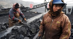 Produzione di carbone in crescita in Cina
