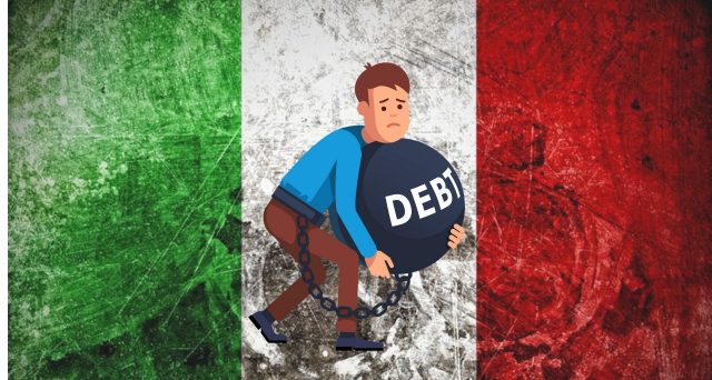 Debito pubblico in calo
