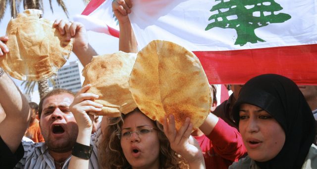 La crisi del pane in Libano
