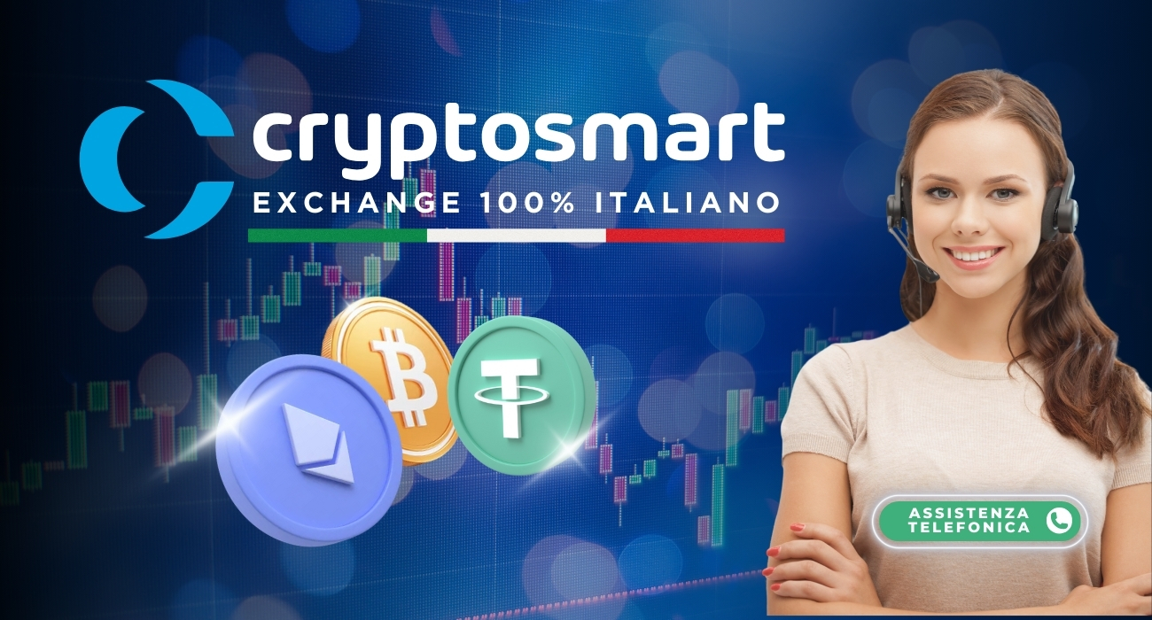 Promozione Cryptosmart, primo exchange in Italia per scambi di criptovalute