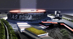 Sbloccato il progetto per la costruzione dello stadio Roma Tord di Valle. Volano le azioni della Roma in borsa (+14%)