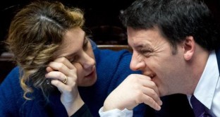 Il Premier Renzi e il ministro della PA, Marianna Madia annunciano lo stop al prepensionamento degli statali in favore della mobilità obbligatoria