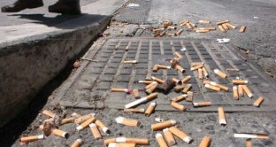 Sanzioni molto salate per chi getta a terra fazzoletti di carta, rifiuti di piccole dimensioni e mozziconi di sigarette. In vigore da oggi il collegato ambientale.