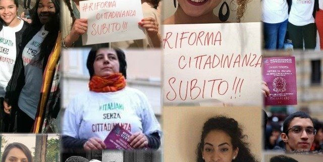 Un milione di italiani, nati e cresciuti in Italia, chiedono che vengano riconosciuti i loro diritti, chiedono di essere dichiarati cittadini italiani e non stranieri. 