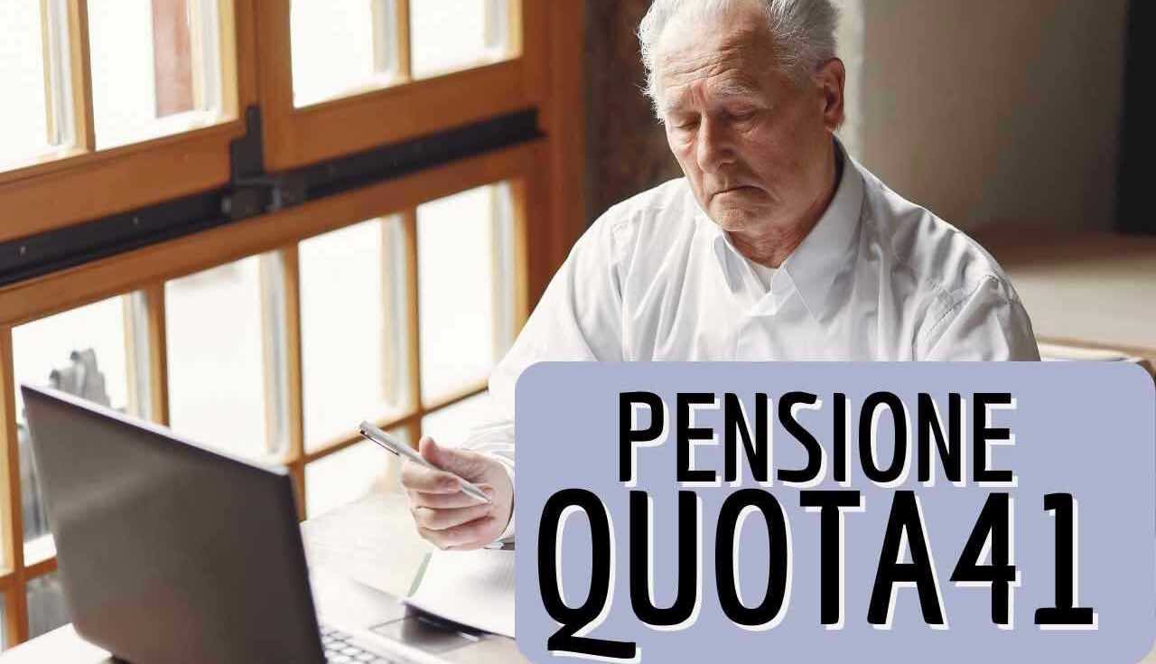 quota 41 pensione