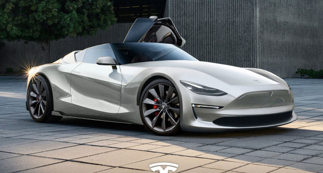 Tesla roadster 2019