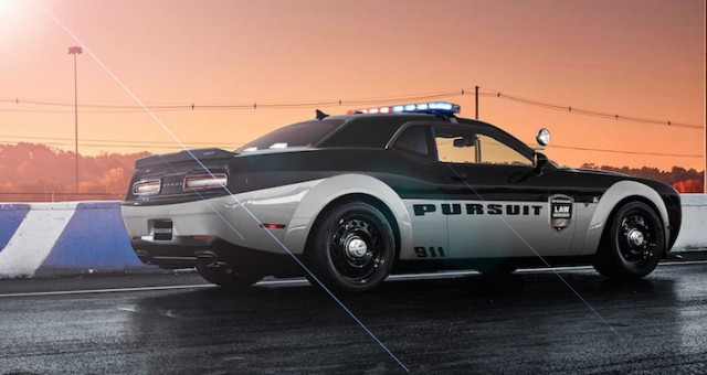 Dodge Challenger SRT Demon Polizia