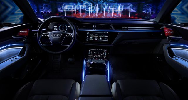 Audi e-tron interni