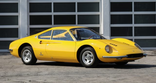 Il secondo prototipo di Ferrari Dino ad essere prodotto in assoluto verrà messo all'asta a fine agosto a Pebble Beach