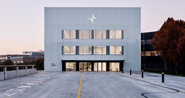 Polestar: il marchio svedese consociata di Volvo apre la sua nuova sede centrale a Goteborg in Svezia.