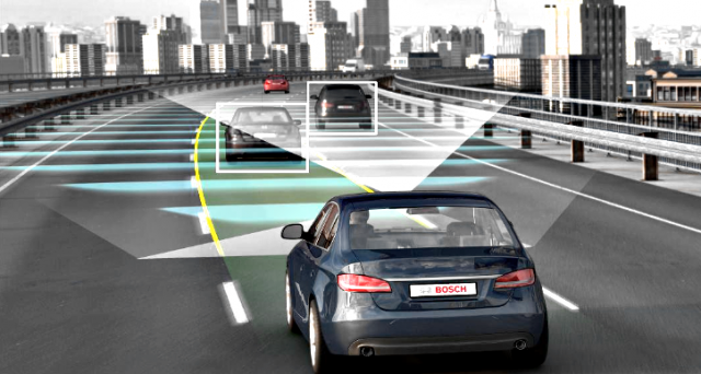 Bosch presenterà in gennaio a Detroit un nuovo sensore che potrebbe dare un grosso aiuto alle auto a guida autonoma