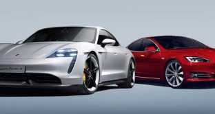 Porsche Taycan e Tesla Model S