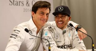 Formula 1: Toto Wolff e Lewis Hamilton