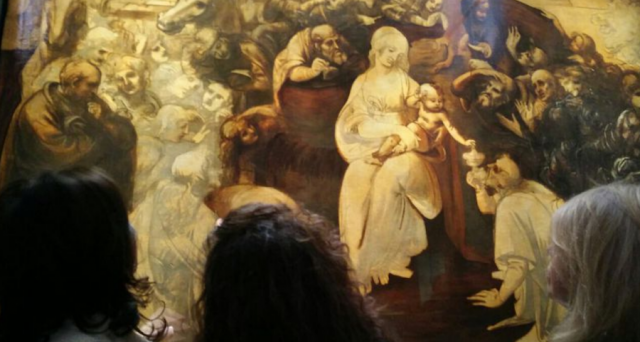 Mostra “Il cosmo magico di Leonardo da Vinci: l'Adorazione dei Magi restaurata” a Firenze: torna agli Uffizi il celebre dipinto incompiuto. 