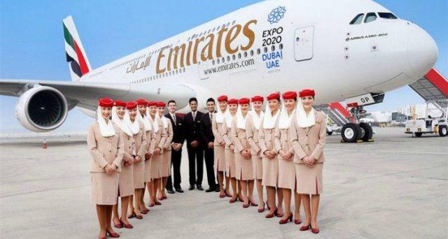 Dipendenti Emirates premiati con 5 mesi di stipendio in più
