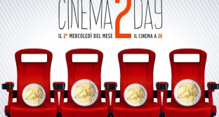 Ogni secondo mercoledì del mese i film costeranno 2 euro per l'iniziativa Cinema2Day.  Ecco le sale che aderiscono alla promoizone a Napoli, Milano e Roma.
