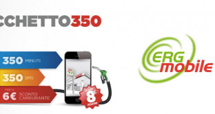 Ecco le promozioni ed offerte di Erg Mobile di aprile 2017con minuti, messaggi, internet e fino a 6 euro di sconto carburante.