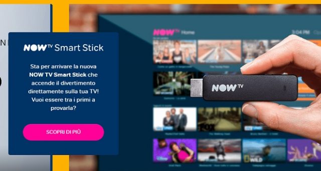 Arriva la nuova smart stick, la grafica e super offerte della tv in streaming di Sky: ecco la rivoluzione di Now Tv.
