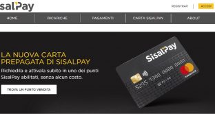 La novità del momento è il lancio di SisalPay, la carta prepagata Mastercard dotata di Iban  e che non impone l'apertura di un conto corrente.