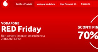 Arrivano i Red Friday di Vodafone: ecco cosa sono e quali modelli di smartphone si potranno ricevere in super offerta.