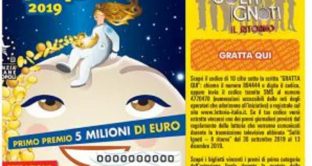 Numeri e serie dei biglietti di prima e seconda categoria estratti ieri 6 gennaio 2020 della Lotteria Italia nonché come riscuotere le vincite.