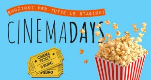 Tornerà a breve dopo una pausa di circa 2 anni, l'iniziativa CinemaDays grazie alla quale si potrà andare al cinema pagando il biglietto soltanto 3 euro. 