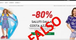 Diadora e Benetton nel mirino degli hacker: le due società segnalano un falso sito che vende prodotti a loro marchio a prezzi irrisori.