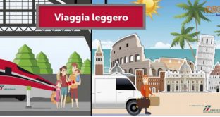Ultimi giorni per la promozione “Viaggia leggero – Summer Edition” di Trenitalia e Tnt: si risparmia il 25%