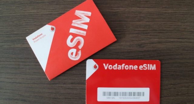 eSim Vodafone