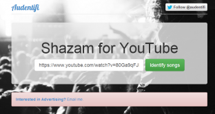 Audentifi è lo Shazam per YouTube, in grado di riconoscere brani musicali dei video che abbiamo visto e indicarci tutte le informazioni utili sull'autore, il gruppo e le canzoni in questione. 