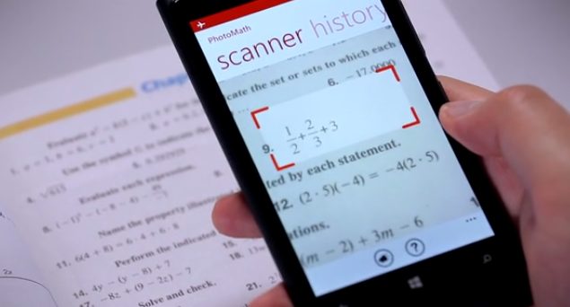 Si chiama PhotoMath l'app che potrebbe mandare in crisi molti insegnanti di matematica e in giubilo tanti studenti: l'applicazione infatti consente di risolvere le equazioni in pochi secondi. 