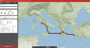 Si chiama Orbis ed è il Google Maps dell'antica Roma: a svilupparlo un team di storici e informatici dell'Università di Stanford. 