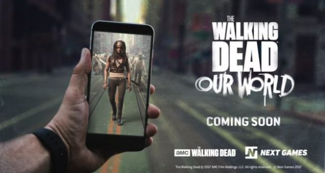Ecco The Walking Dead in versione realtà aumentata. Ecco il gioco AR per smartphone Android e iOS in arrivo, gli zombi stanno per arrivare nel nostro mondo.