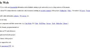 Anniversario Web, ecco la prima pagina creata 30 anni fa, è ancora accessibile online