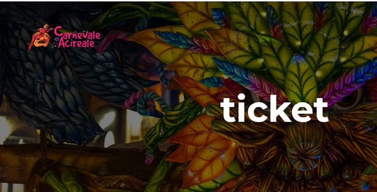 Le info sul Carnevale Cento ed Acireale con le offerte per i ticket.