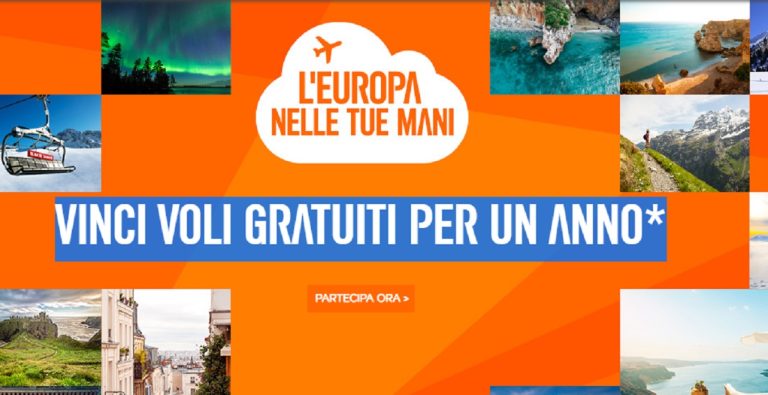 La compagnia aerea low cost EasyJet è pronta a volare nuovamente in Italia: le info e il super concorso per vincere voli gratis per un anno intero.