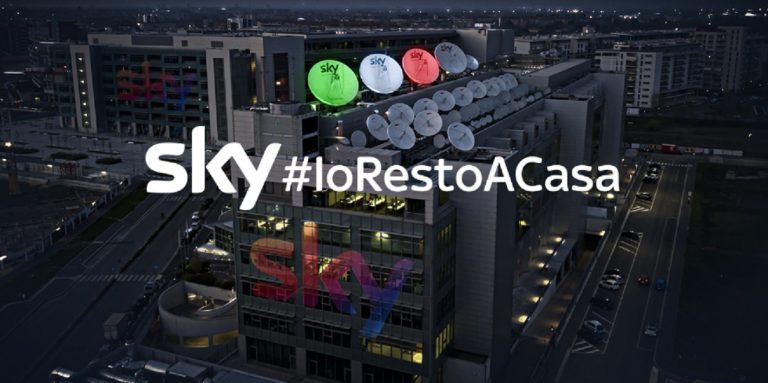 I regali e le offerte Sky per l'emergenza Covid-19.