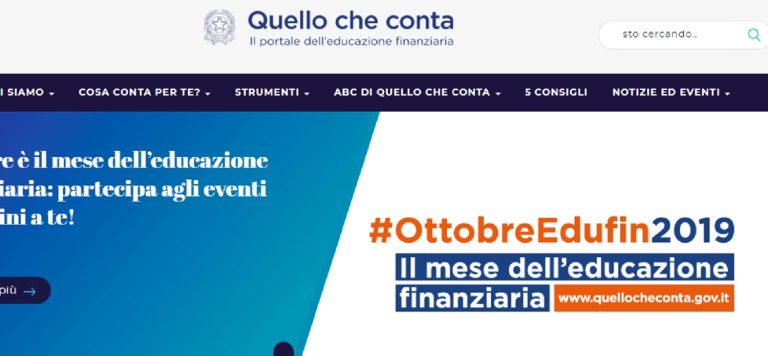 Il mese dell'educazione finanziaria si svolgerà dal 1 ottobre al 31 ottobre con iniziative in tutta la penisola: uno degli obiettivi sarà aiutare a gestire il proprio denaro. Le info e consigli utili per entrare nel mondo della finanza.