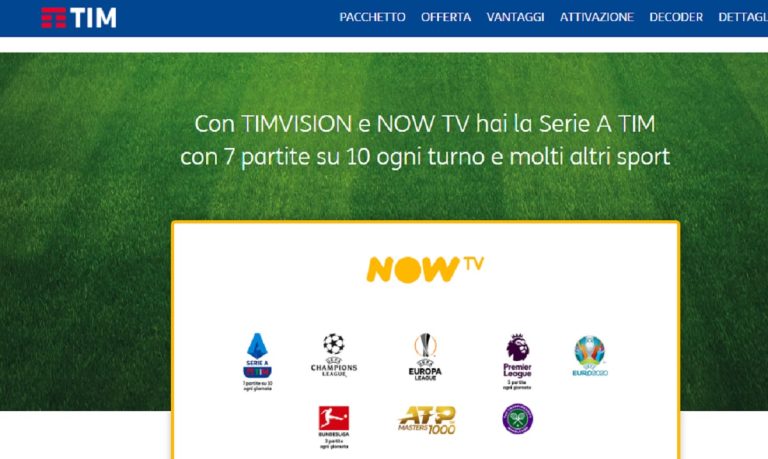 Ecco le informazioni sulla super promozione combinata Tim Vision e Now Tv nonché le offerte Tim rete fissa Super.