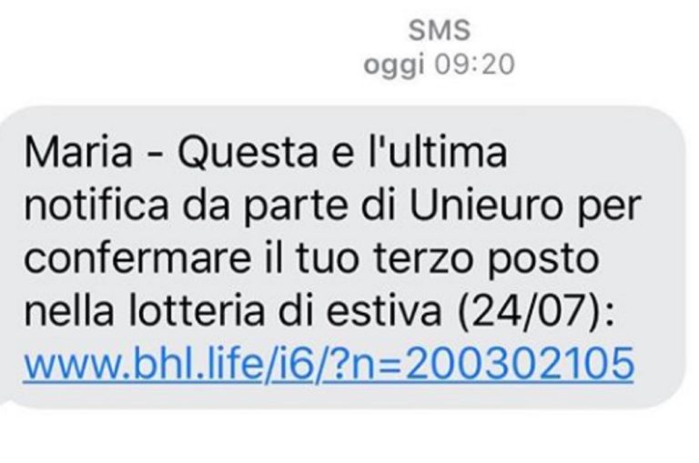 La Polizia Postale online invita a prestare attenzione all'ultimo sms truffa estiva ai danni di UniEuro: ecco come funziona e come proteggersi.