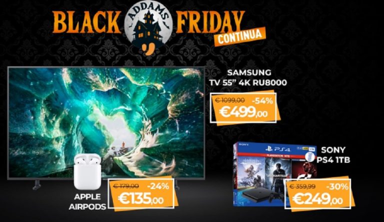 Ecco gli sconti super in vista del venerdì nero dello shopping selvaggio di Tim, Mediaworld e UniEuro.