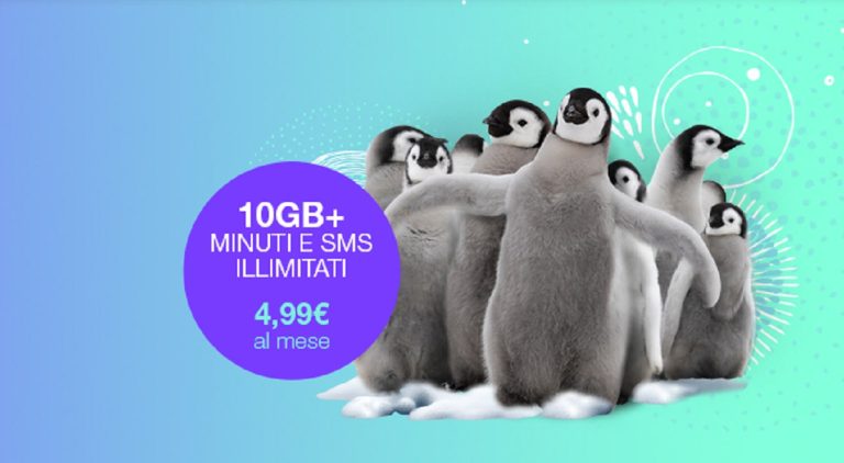 Ecco la super promozione attivabile solo per due giorni di Poste Mobile all'incredibile cifra di 4,99 euro al mese.