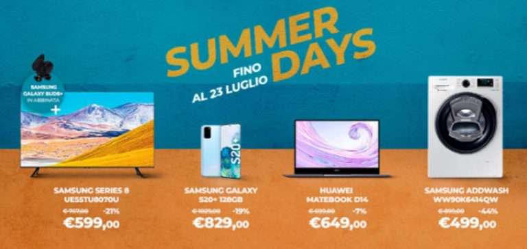 Ecco le offerte del momento grazie alle quali si potrà avere un super risparmio di Unieuro e Mediaworld.